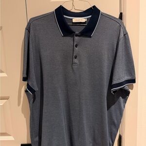 Bugatchi Charcoal Gray Polo Shirt